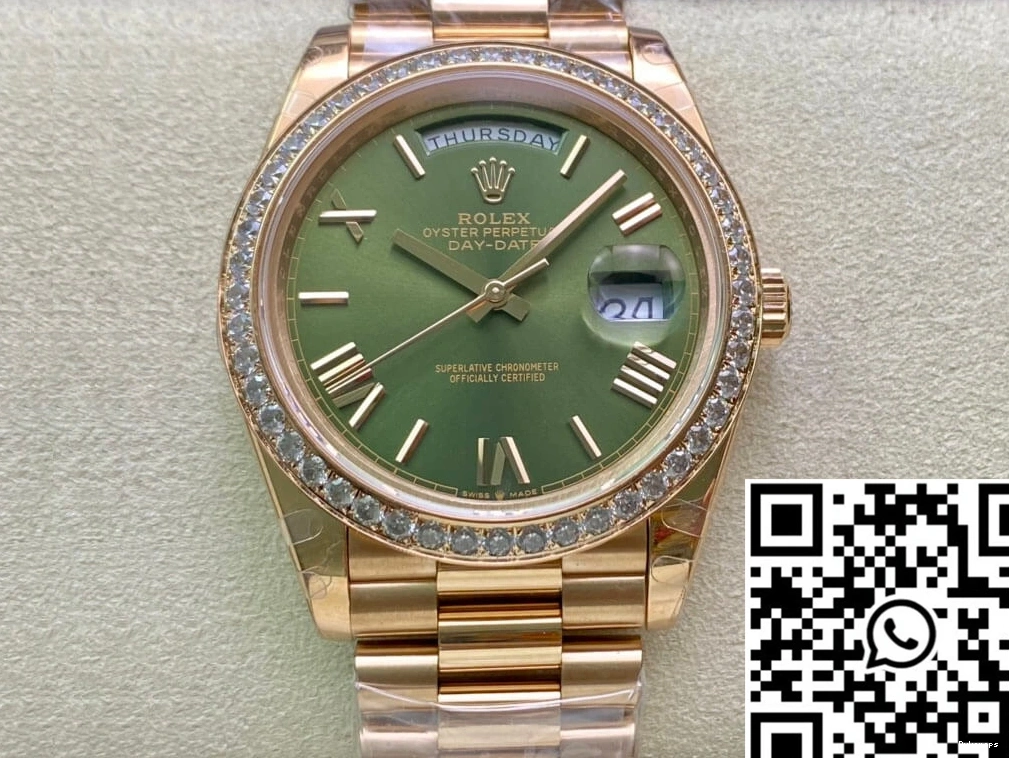 Day EW Gold Rose Factory M228345RBR-0011 Date Rolex 0426